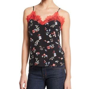 TANYA TAYLOR Floral Clusters Gia Cami Tank Top